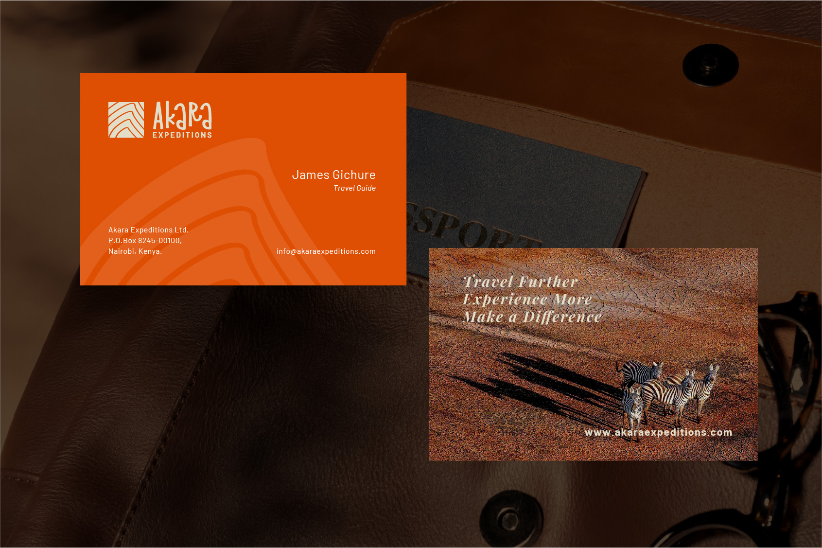 Akara Expeditions Stationery Business Card